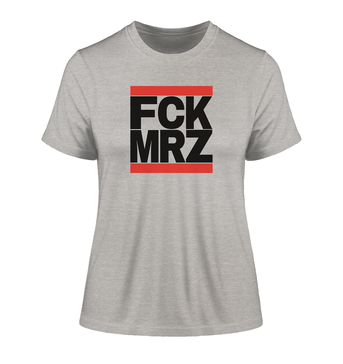 FCK MRZ (schwarze Schrift) - Fitted Ladies Organic Shirt