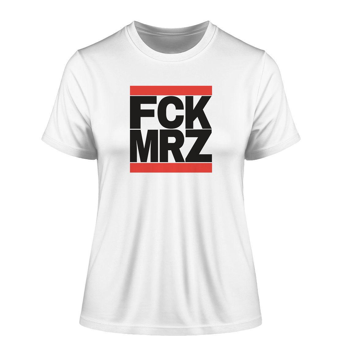 FCK MRZ (schwarze Schrift) - Fitted Ladies Organic Shirt