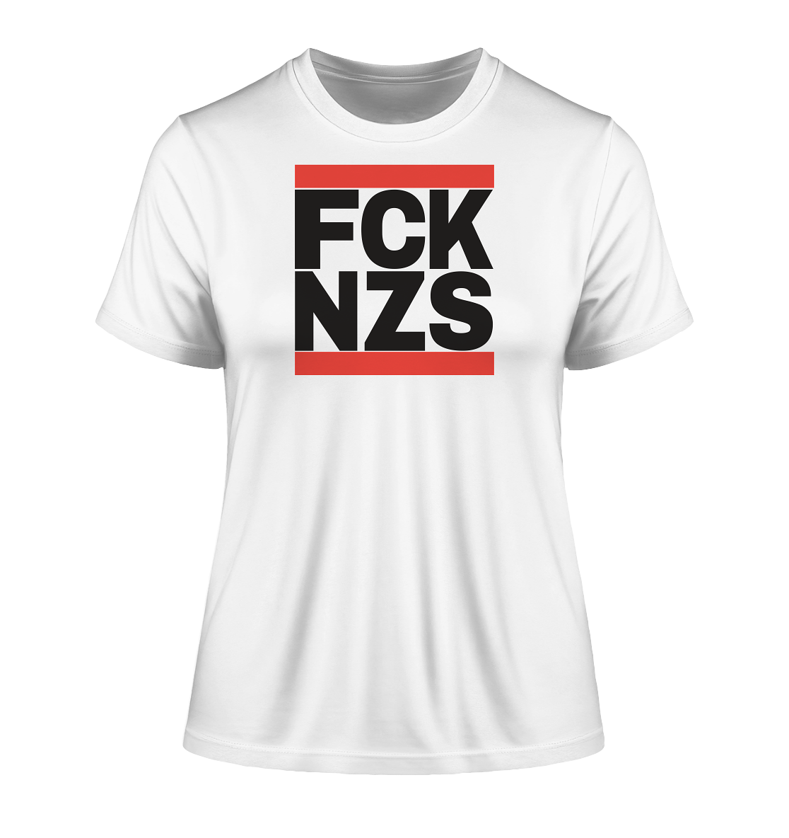 FCK NZS (schwarze Schrift) - "Frauen" Stanley/Stella Fitted T-Shirt