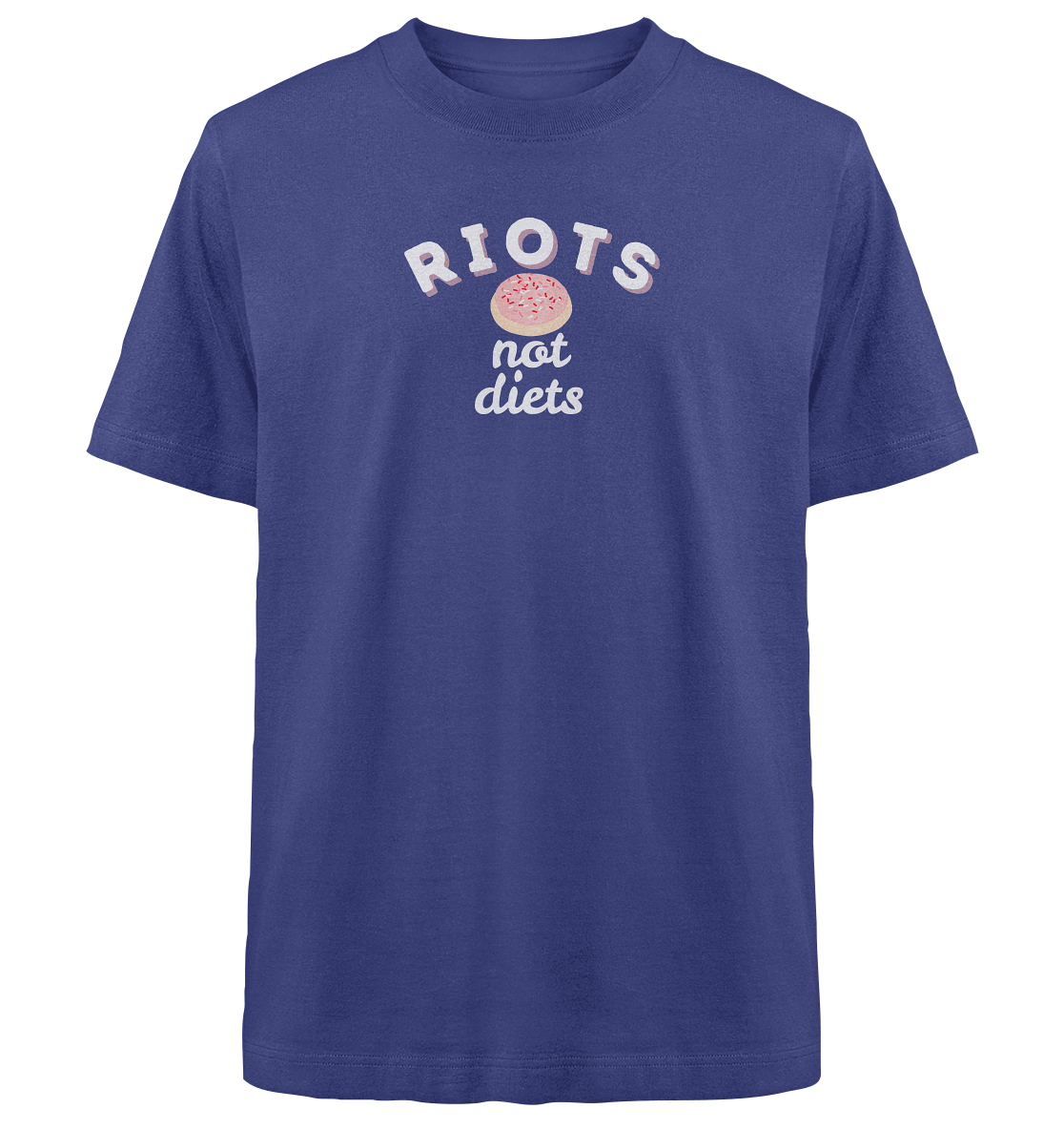 Riots not Diets - Heavy Oversized Organic Shirt