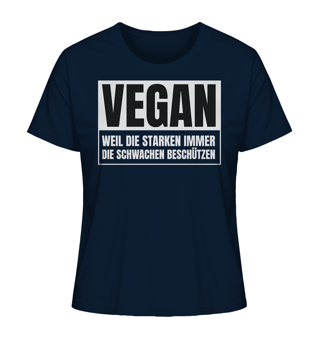 Vegan Weil die Starken die Schwachen beschützen - "Frauen" Stanley/Stella T-Shirt