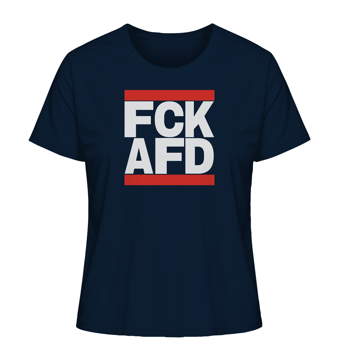 FCK AFD (weiße Schrift) - "Frauen" Stanley/Stella T-Shirt