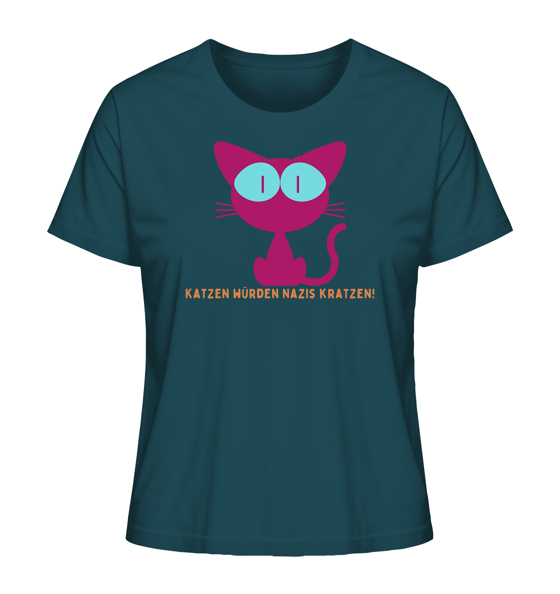 Katzen würden Nazis kratzen "Frauen" Stanley/Stella T-Shirt