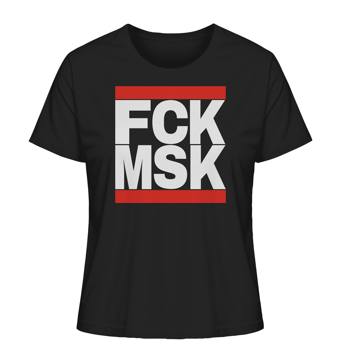 FCK MSK (weiße Schrift) - "Frauen" Stanley/Stella T-Shirt