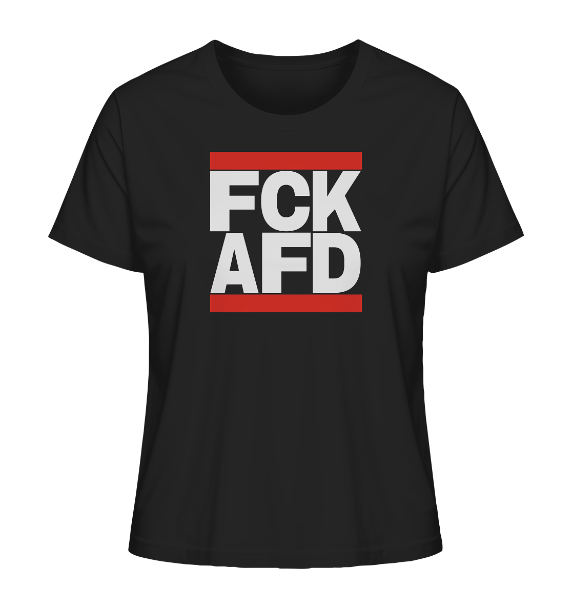 FCK AFD (weiße Schrift) - "Frauen" Stanley/Stella T-Shirt