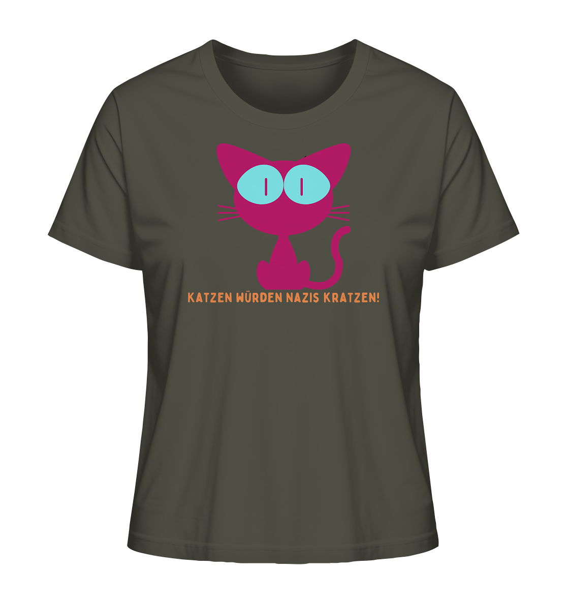 Katzen würden Nazis kratzen "Frauen" Stanley/Stella T-Shirt