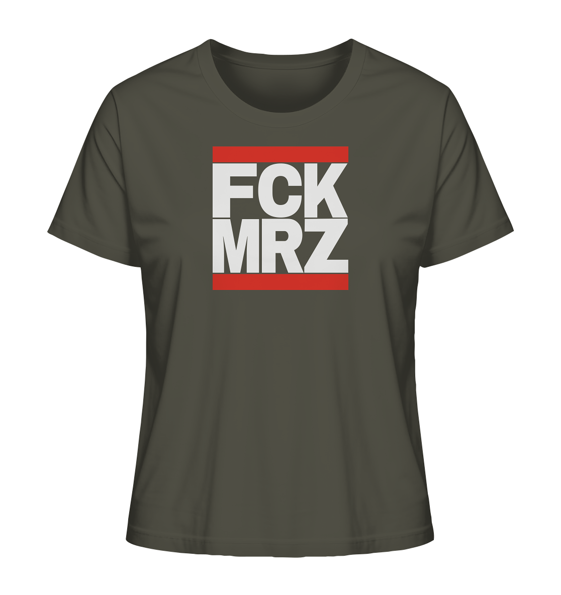 FCK MRZ (weiße Schrift) - "Frauen" Stanley/Stella T-Shirt