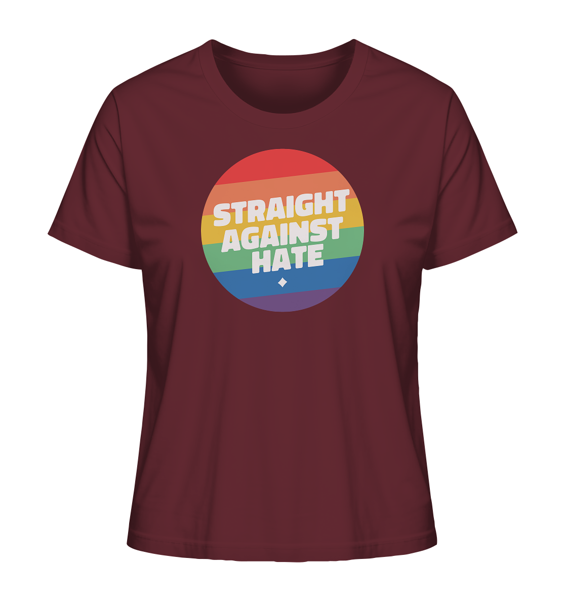 Straight Against Hate Badge "Frauen" Stanley/Stella T-Shirt