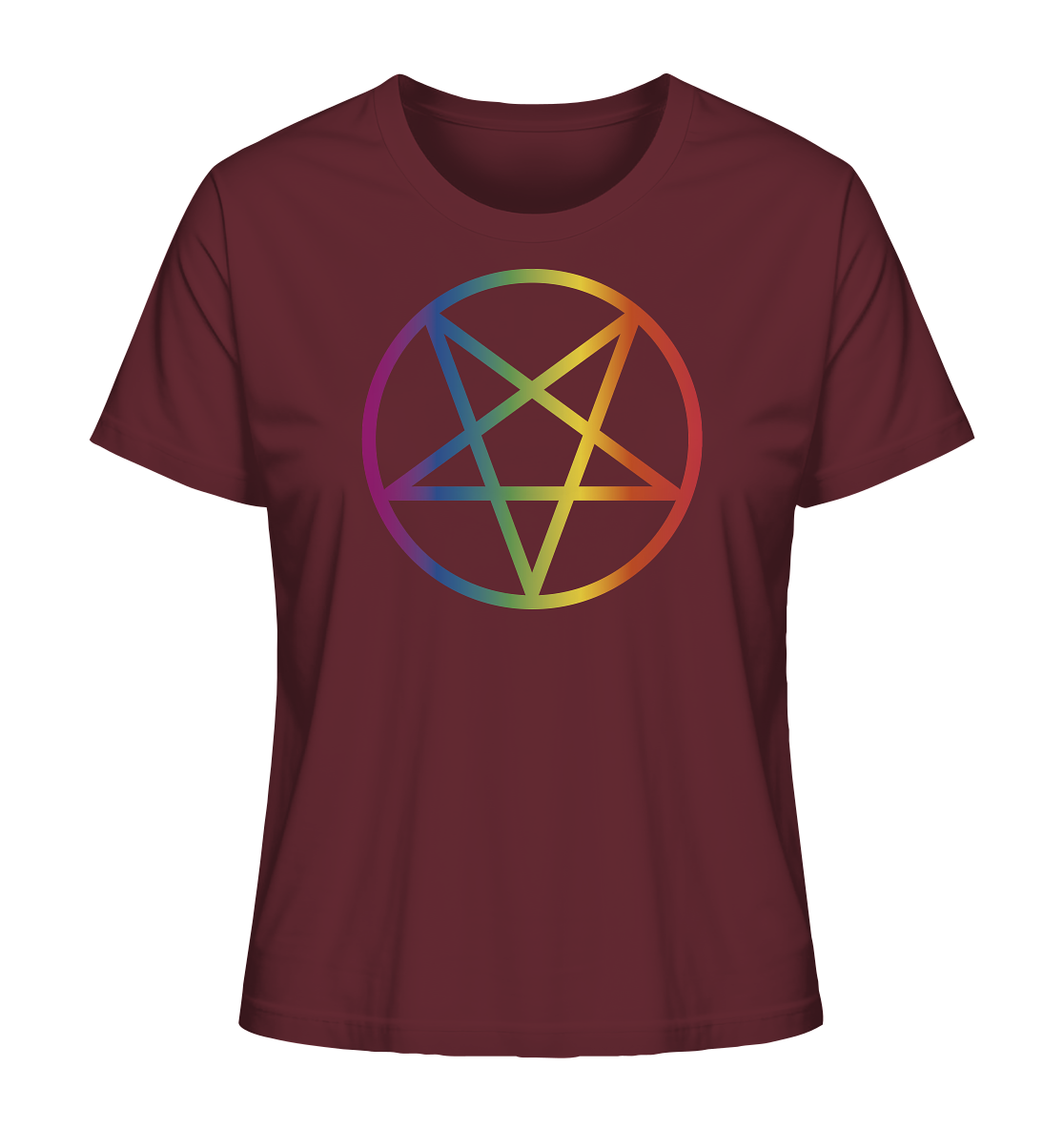 Regenbogen Pentagramm "Frauen" Stanley/Stella T-Shirt