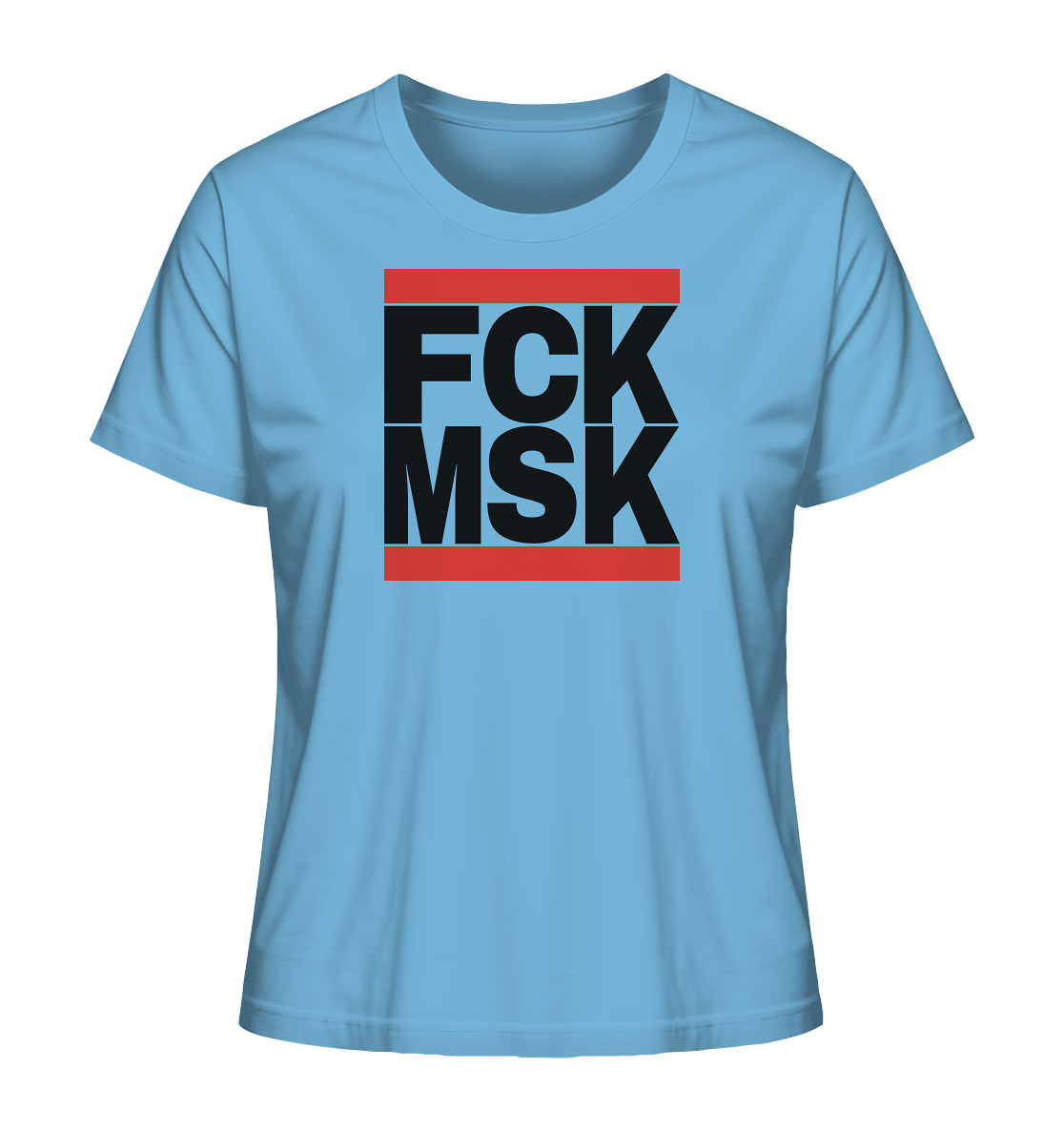 FCK MSK (schwarze Schrift) - "Frauen" Stanley/Stella T-Shirt