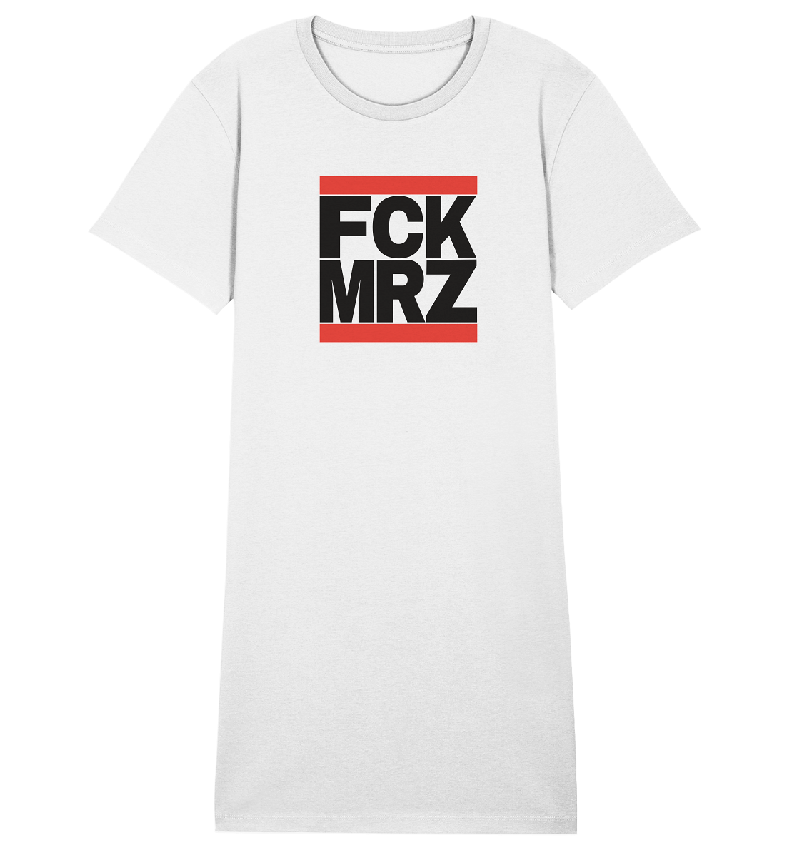 FCK MRZ (schwarze Schrift) - Ladies Organic Shirt Dress