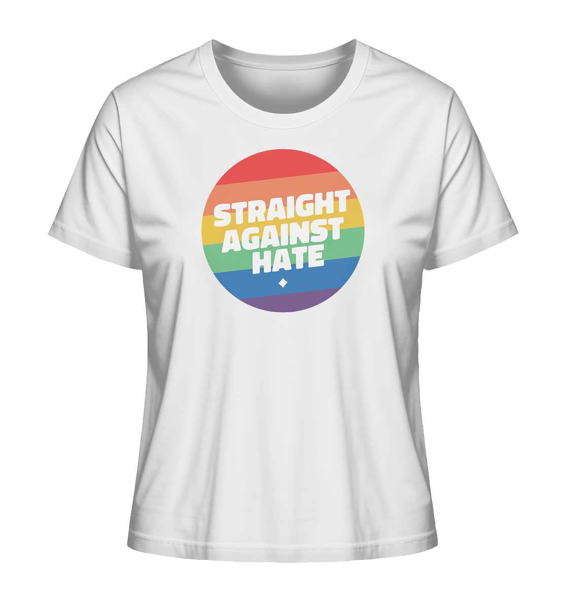 Straight Against Hate Badge "Frauen" Stanley/Stella T-Shirt