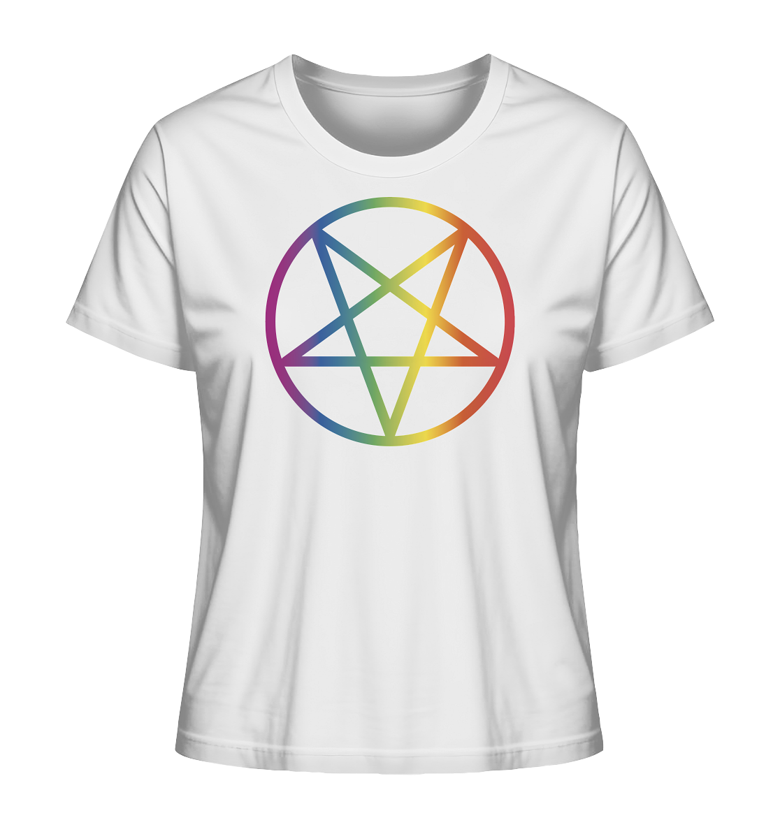 Regenbogen Pentagramm "Frauen" Stanley/Stella T-Shirt