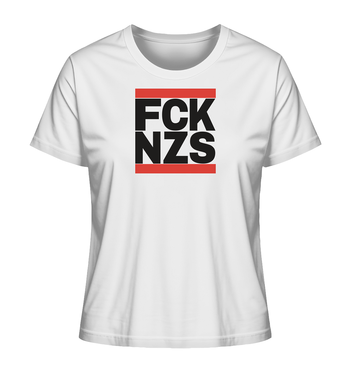 FCK NZS (schwarze Schrift) - "Frauen" Stanley/Stella T-Shirt