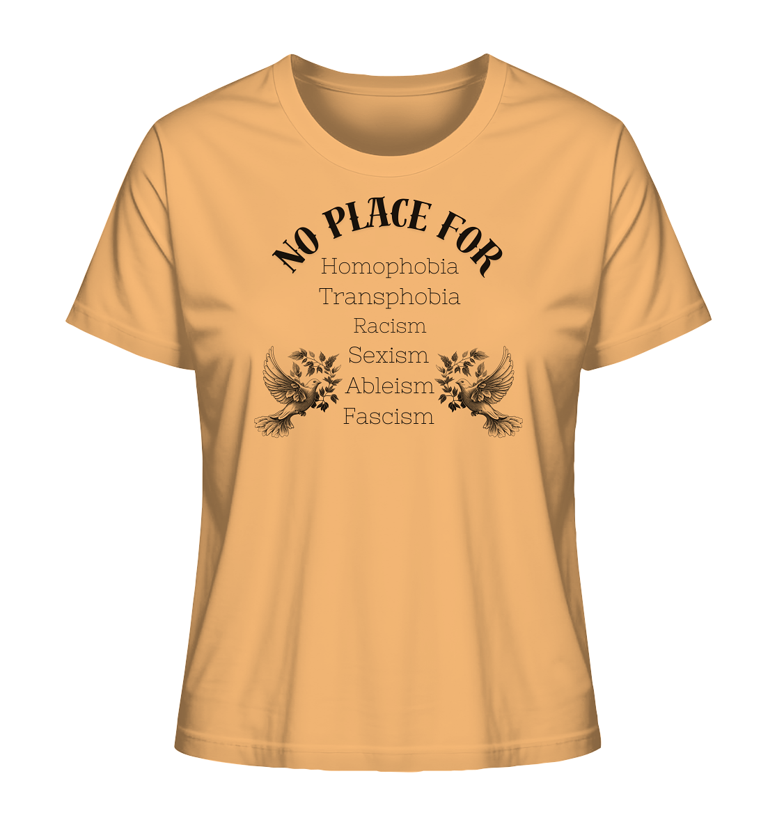 No Place For (schwarze Schrift) - "Frauen" Stanley/Stella T-Shirt