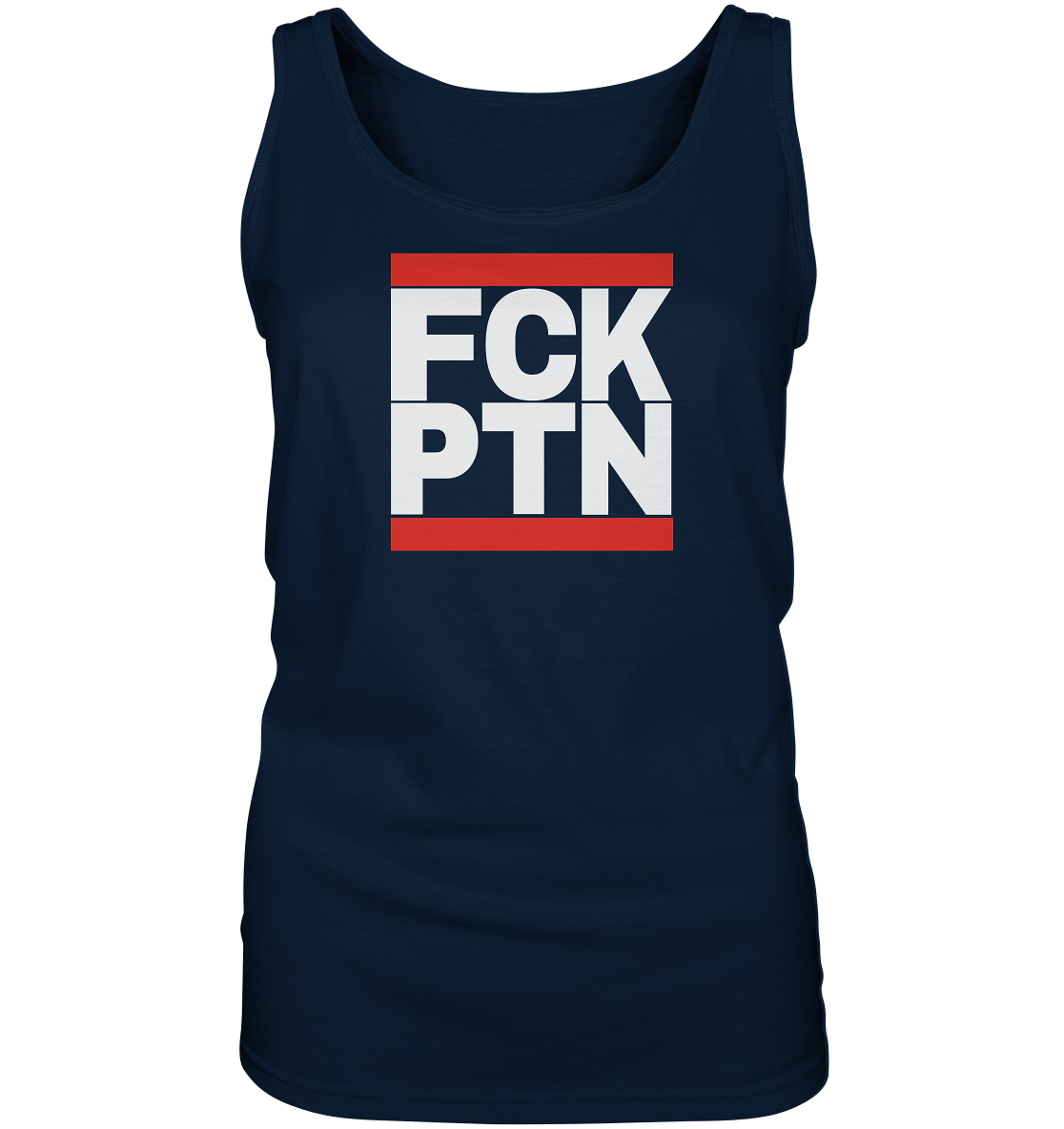 FCK PTN (weiße Schrift) - Ladies Tank-Top