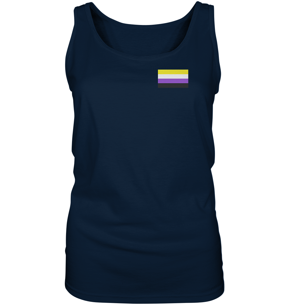 Nonbinary Pride Flag “Frauen” Tank-Top