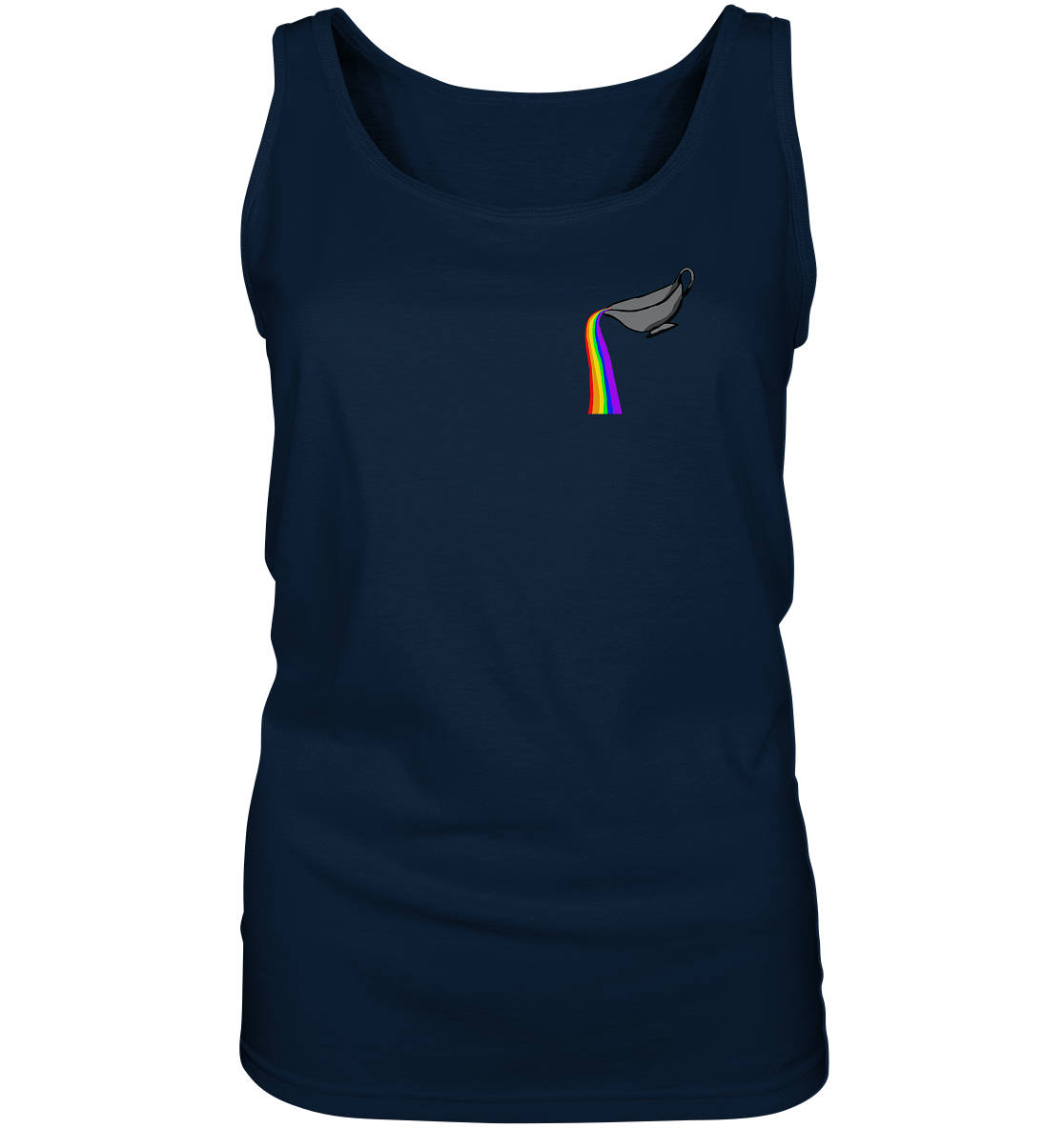 Regenbogen-Soße Einmal “Frauen” Tank-Top