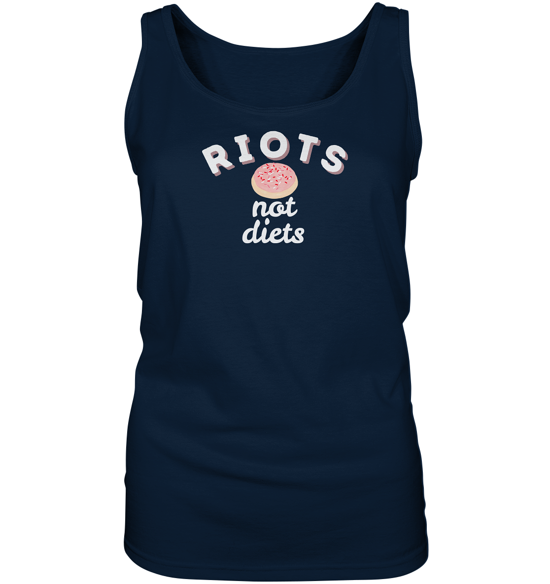 Riots not Diets - Ladies Tank-Top