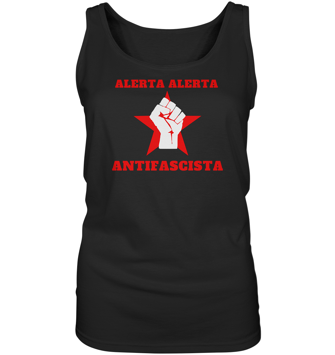 Alerta Alerta Antifascista - Ladies Tank-Top