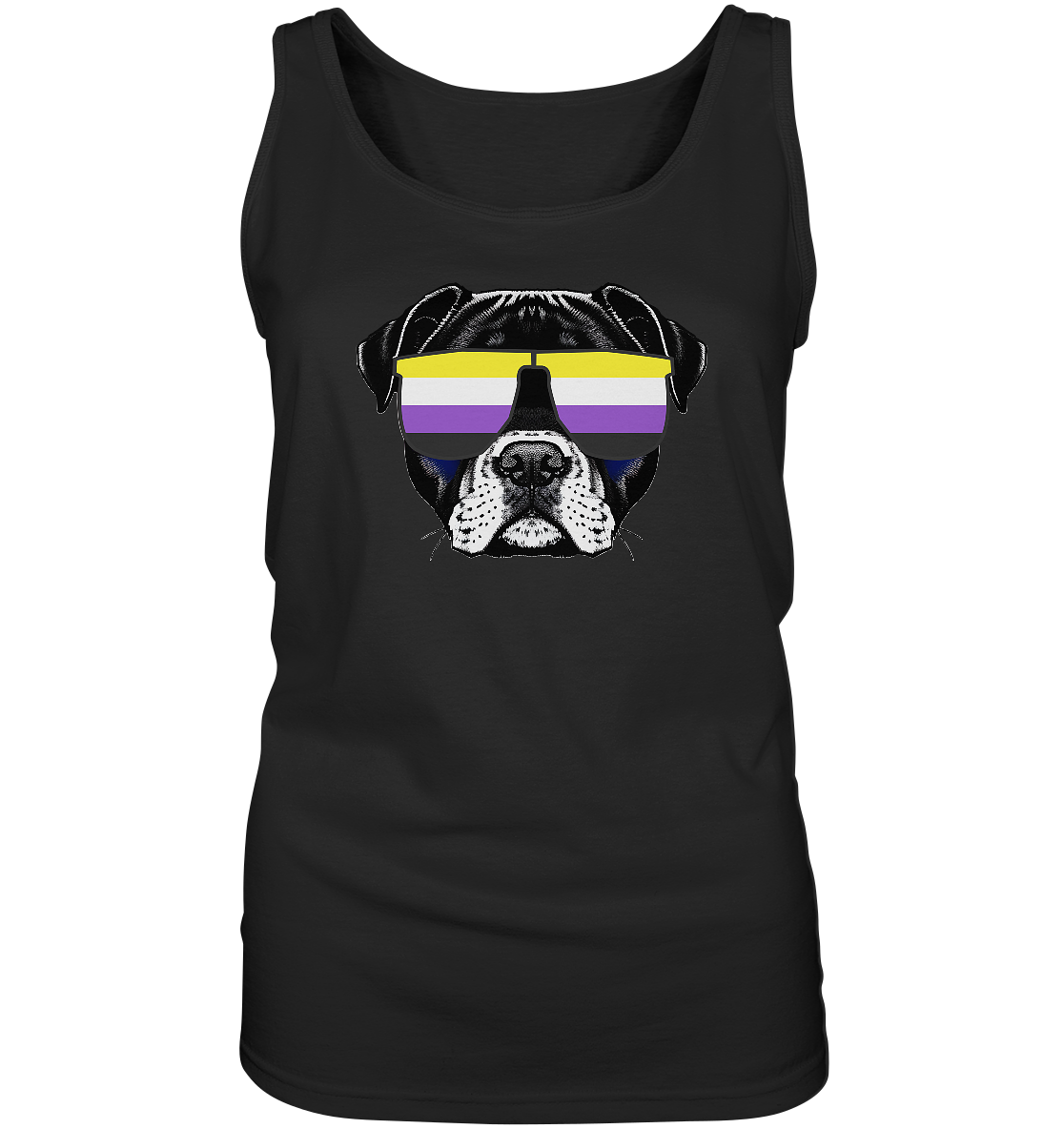 Nonbinary Doggo - Ladies Tank-Top