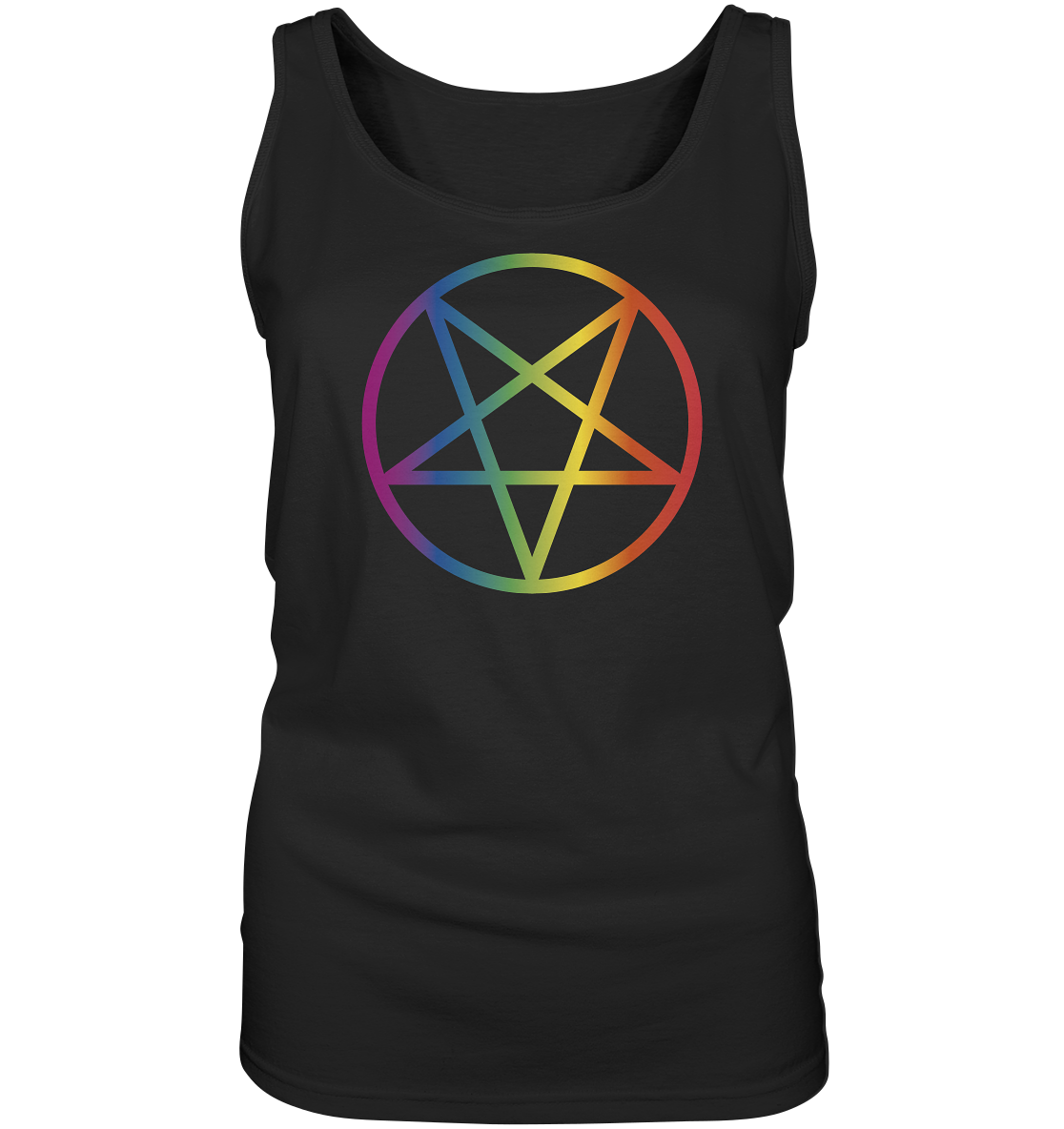 Regenbogen Pentagramm “Frauen” Tank-Top