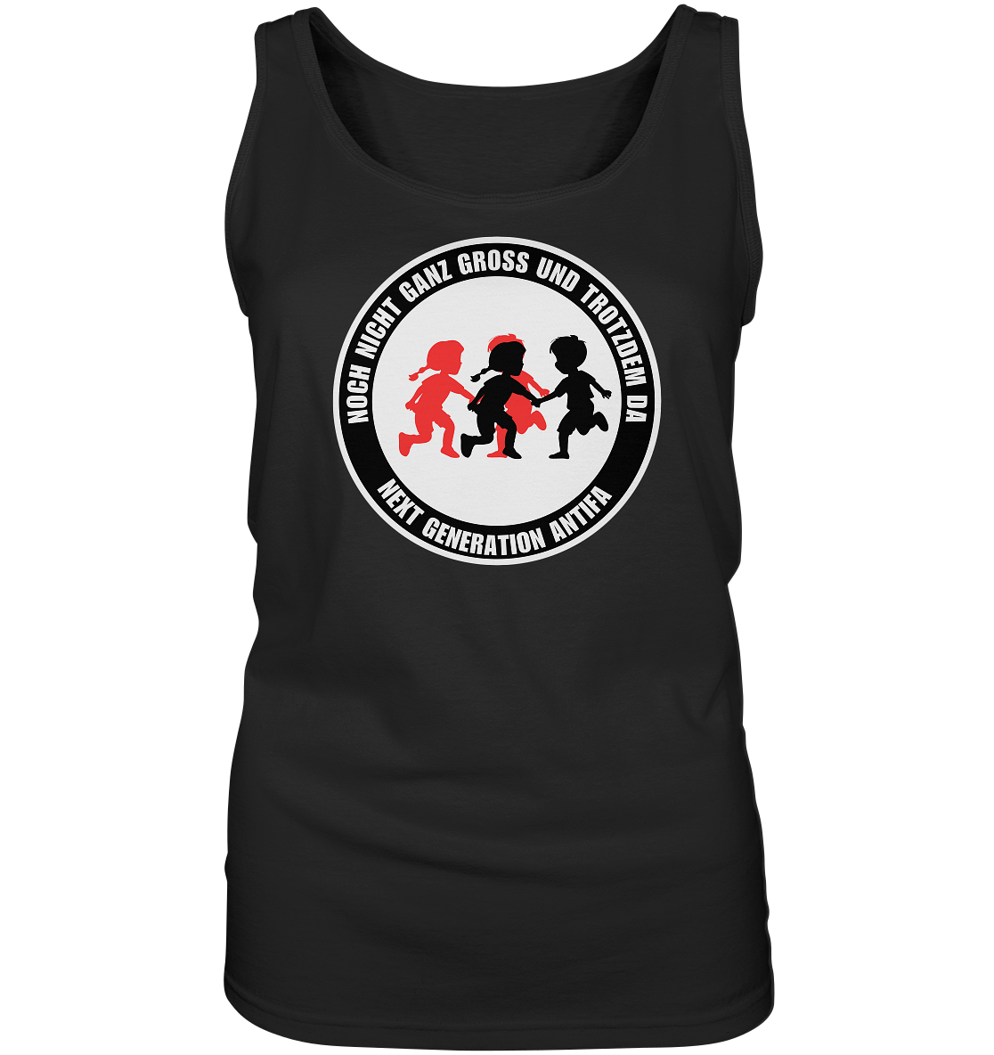 Noch nicht ganz gross und trotzdem da: Next Generation Antifa - Ladies Tank-Top