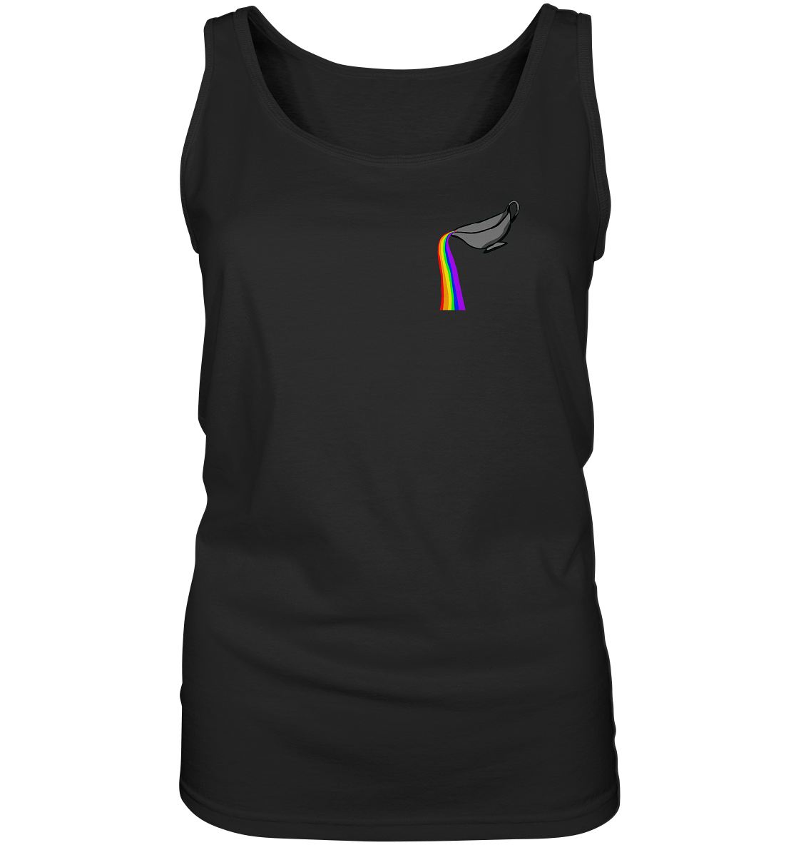 Regenbogen-Soße Einmal “Frauen” Tank-Top