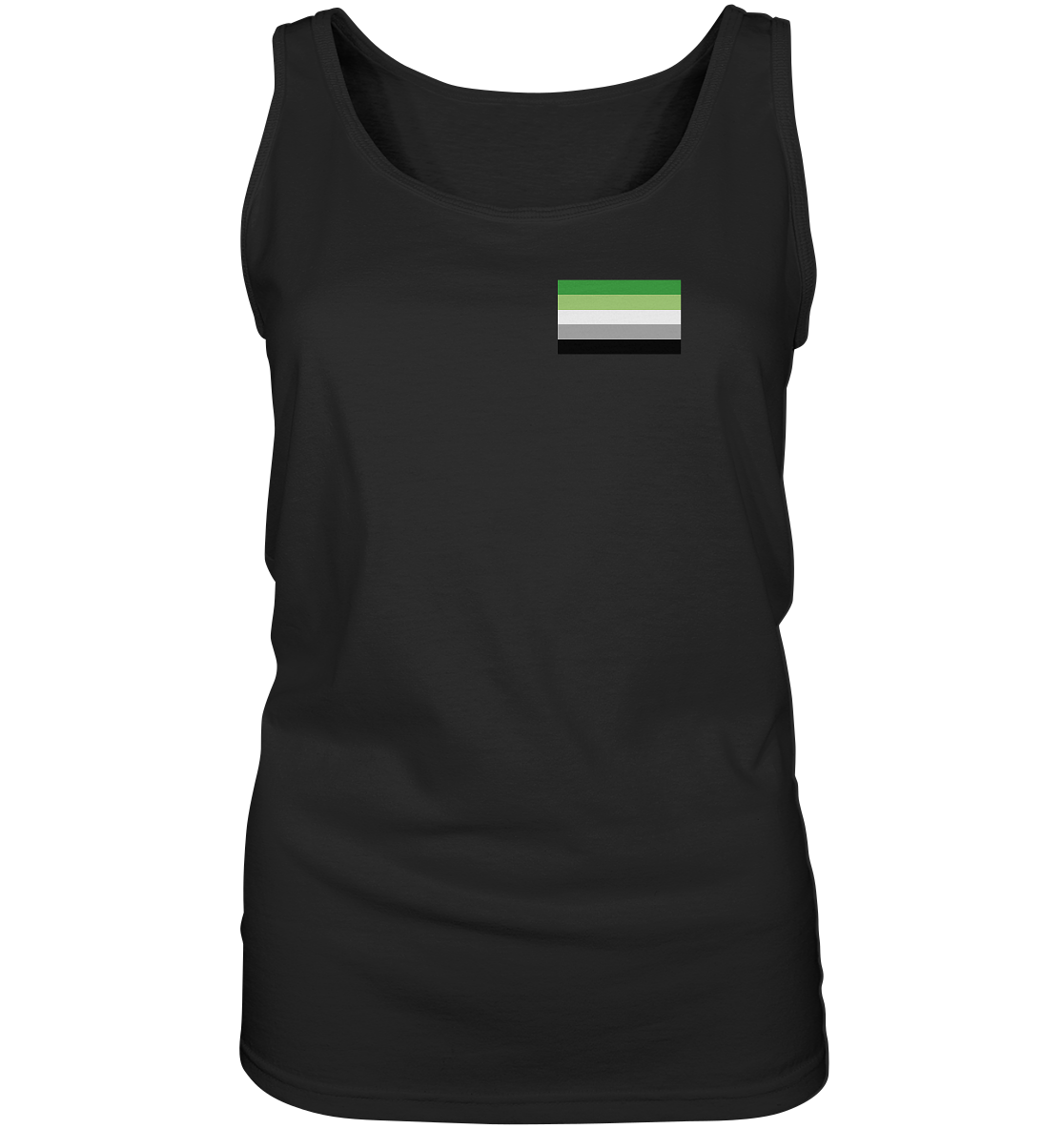 Aromantic Pride Flag “Frauen” Tank-Top