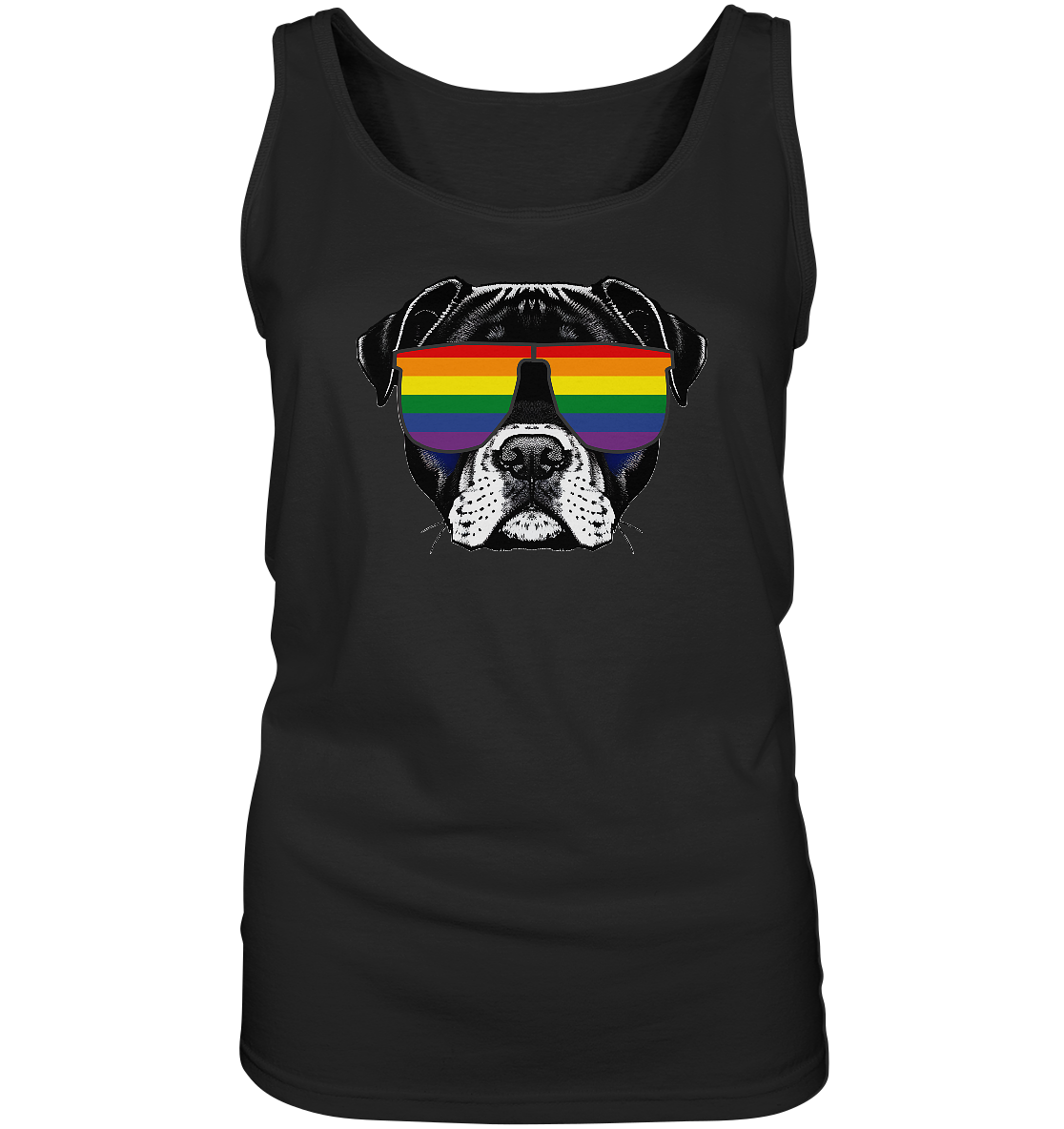 Regenbogen Doggo - Ladies Tank-Top