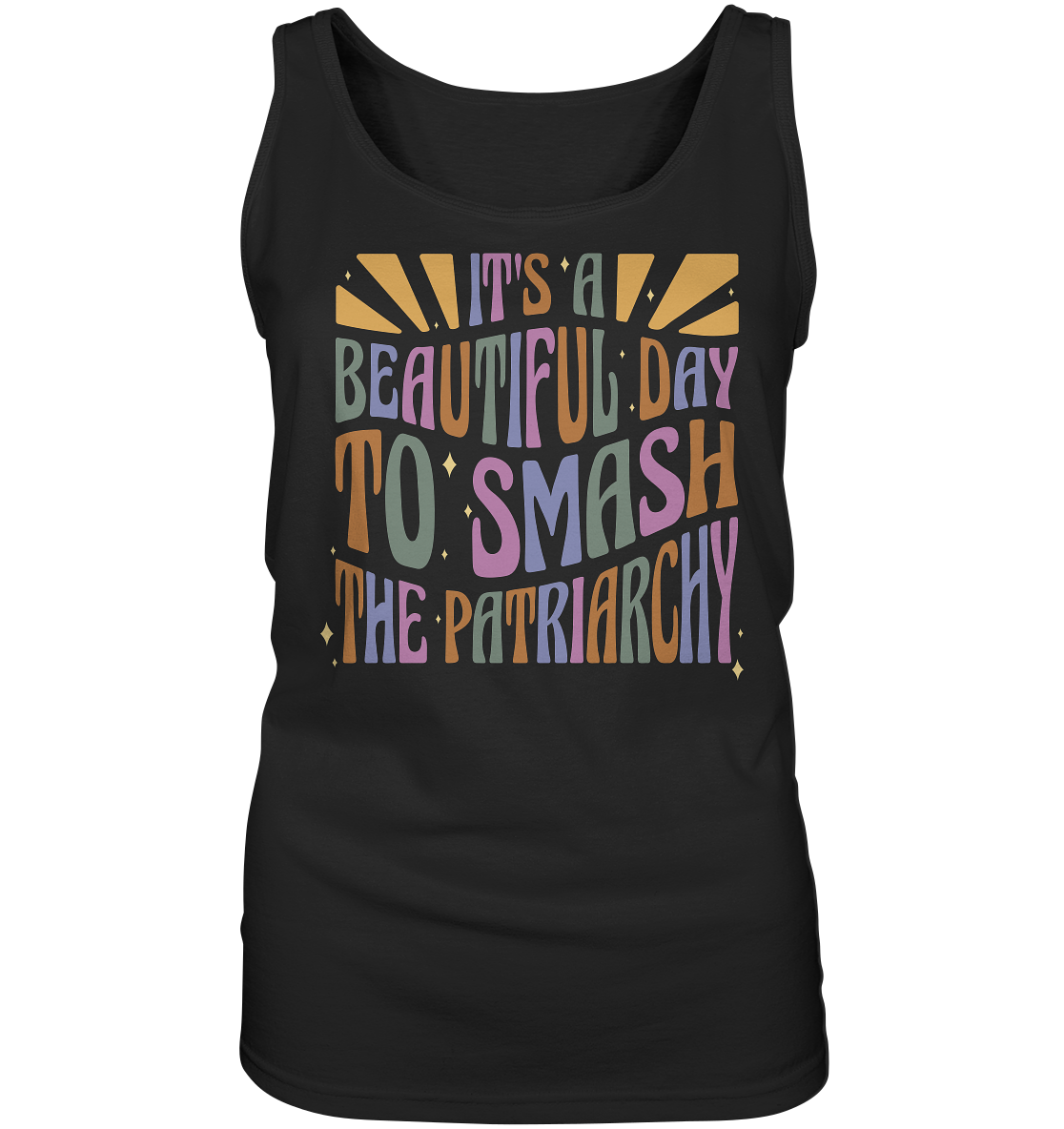 It's a Beautiful Day to Smash the Patriarchy “Frauen” Tank-Top