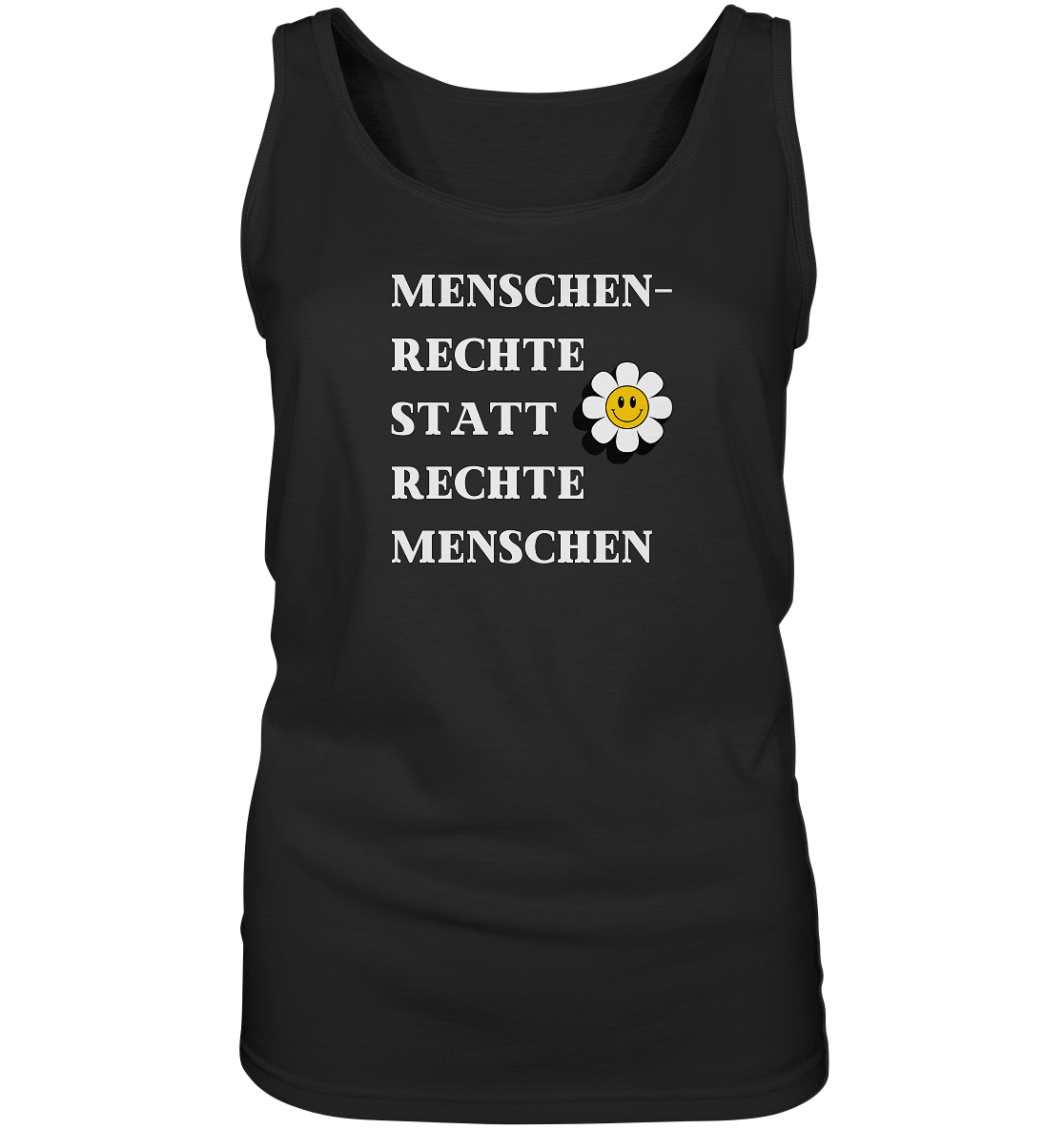 Menschenrechte statt rechte Menschen - Ladies Tank-Top