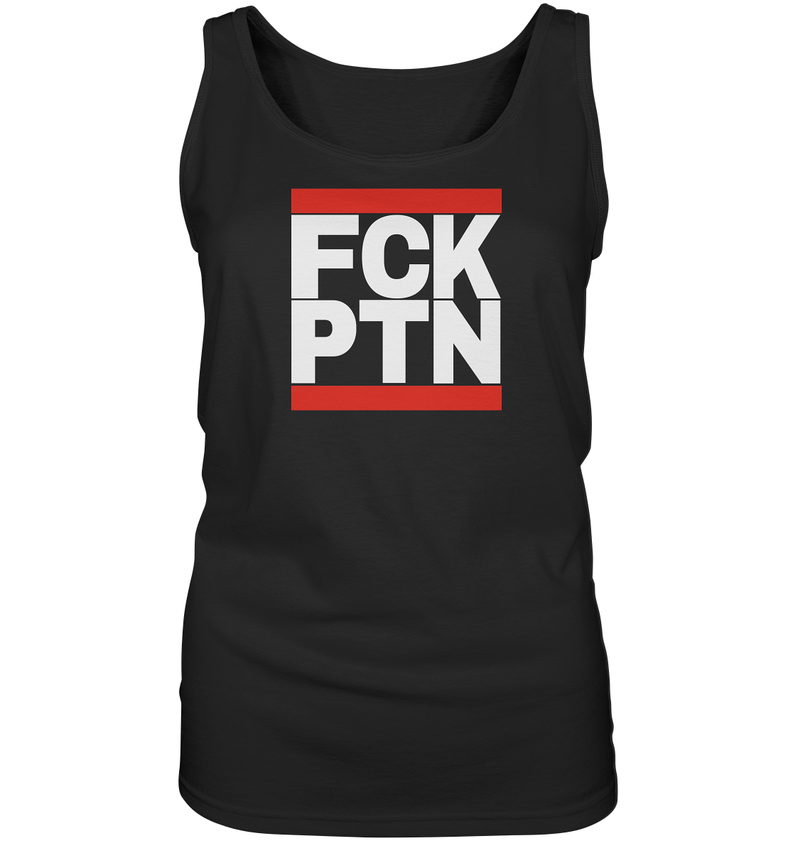 FCK PTN (weiße Schrift) - Ladies Tank-Top