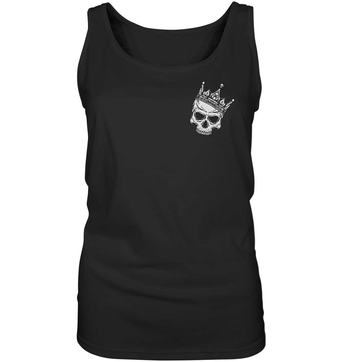 Eat the Rich "Skull Edition" Backprint - Ladies Tank-Top