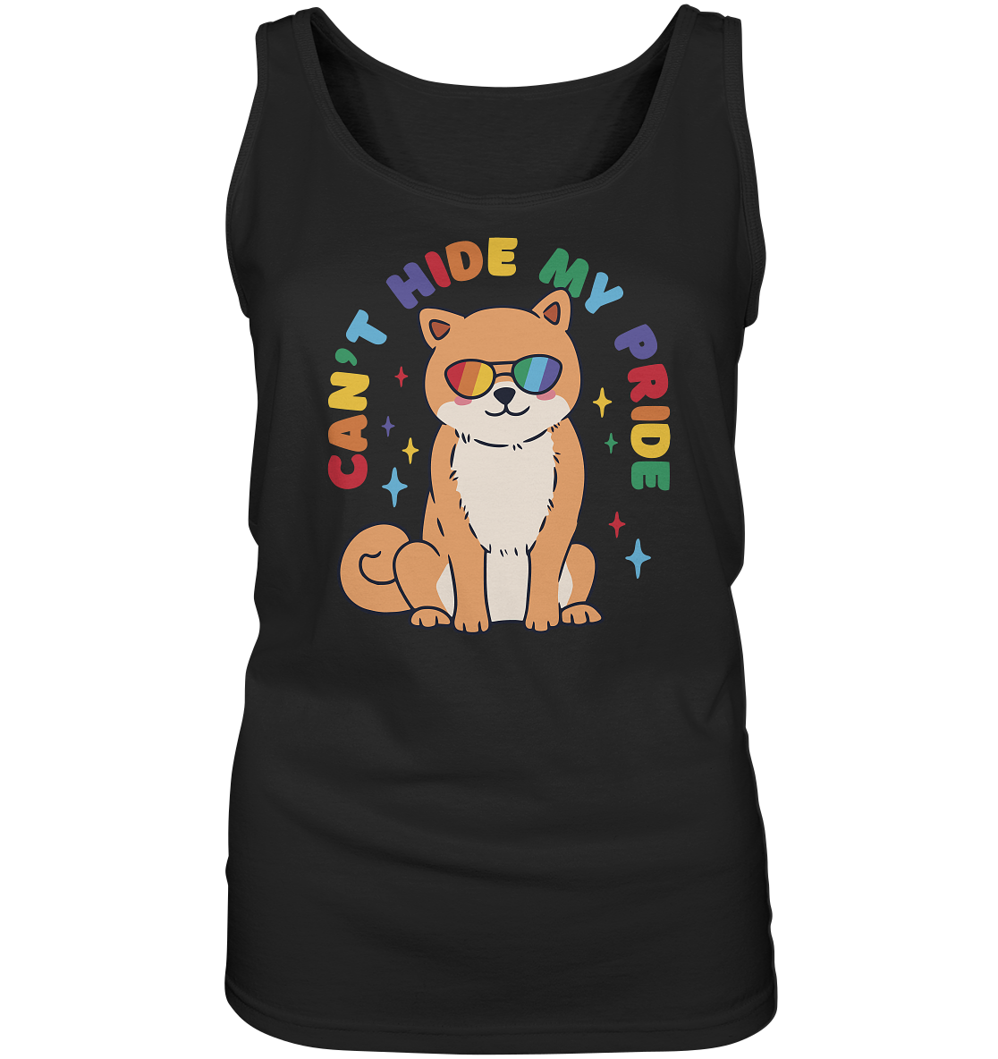 Can't Hide my Pride Doggo - Ladies Tank-Top