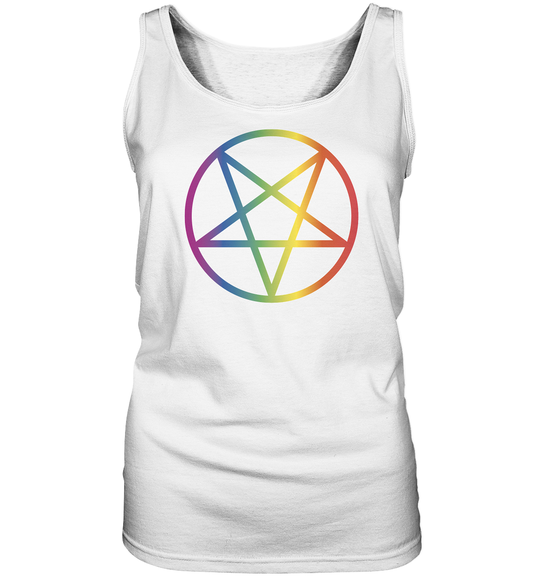 Regenbogen Pentagramm “Frauen” Tank-Top