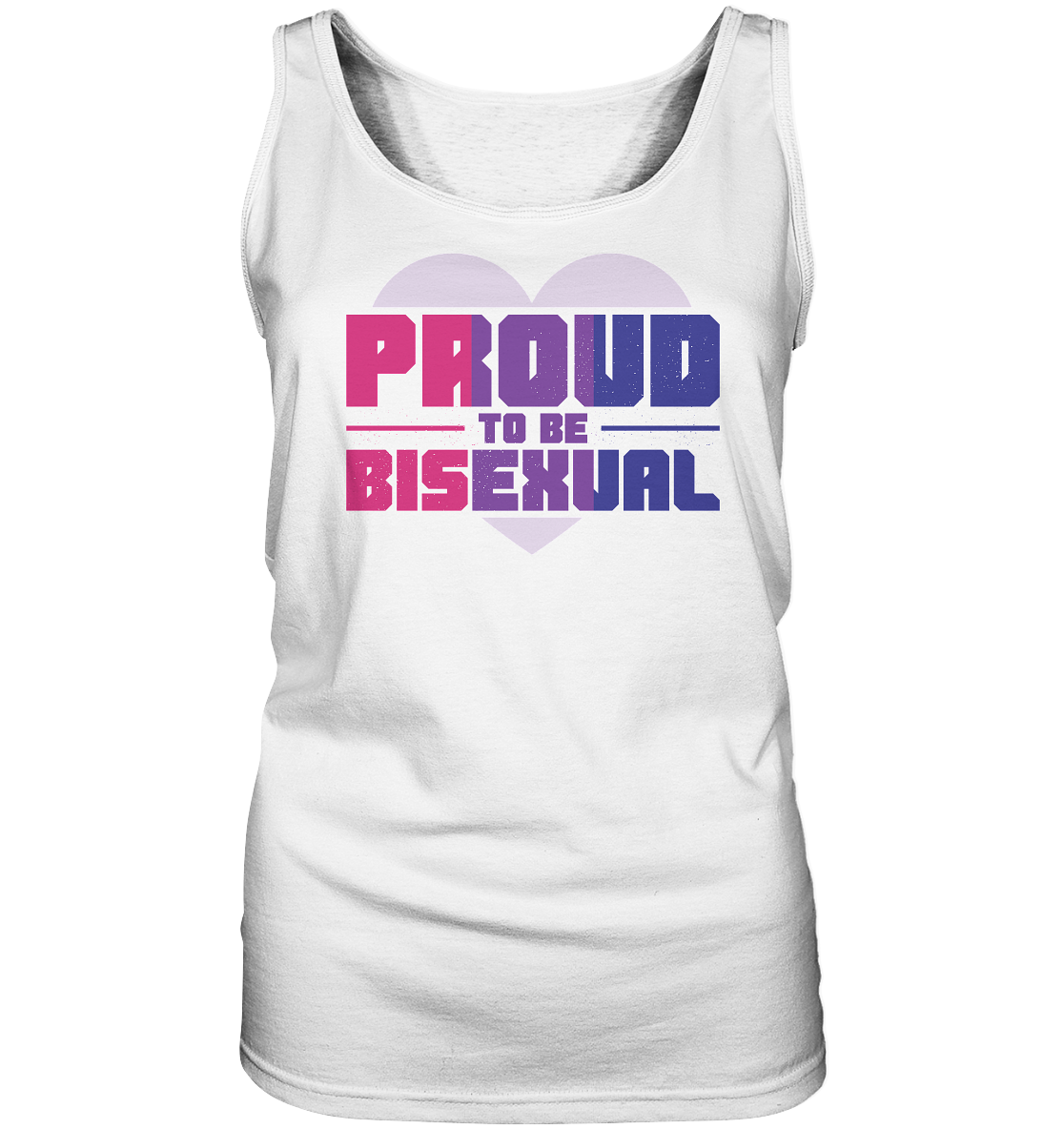 Proud to be Bisexual “Frauen” Tank-Top