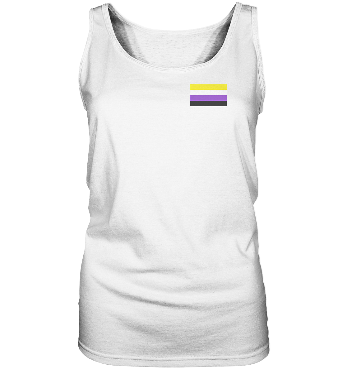 Nonbinary Pride Flag “Frauen” Tank-Top