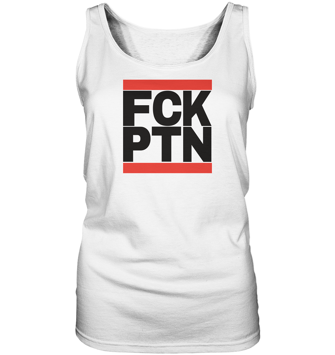 FCK PTN (schwarze Schrift) - Ladies Tank-Top