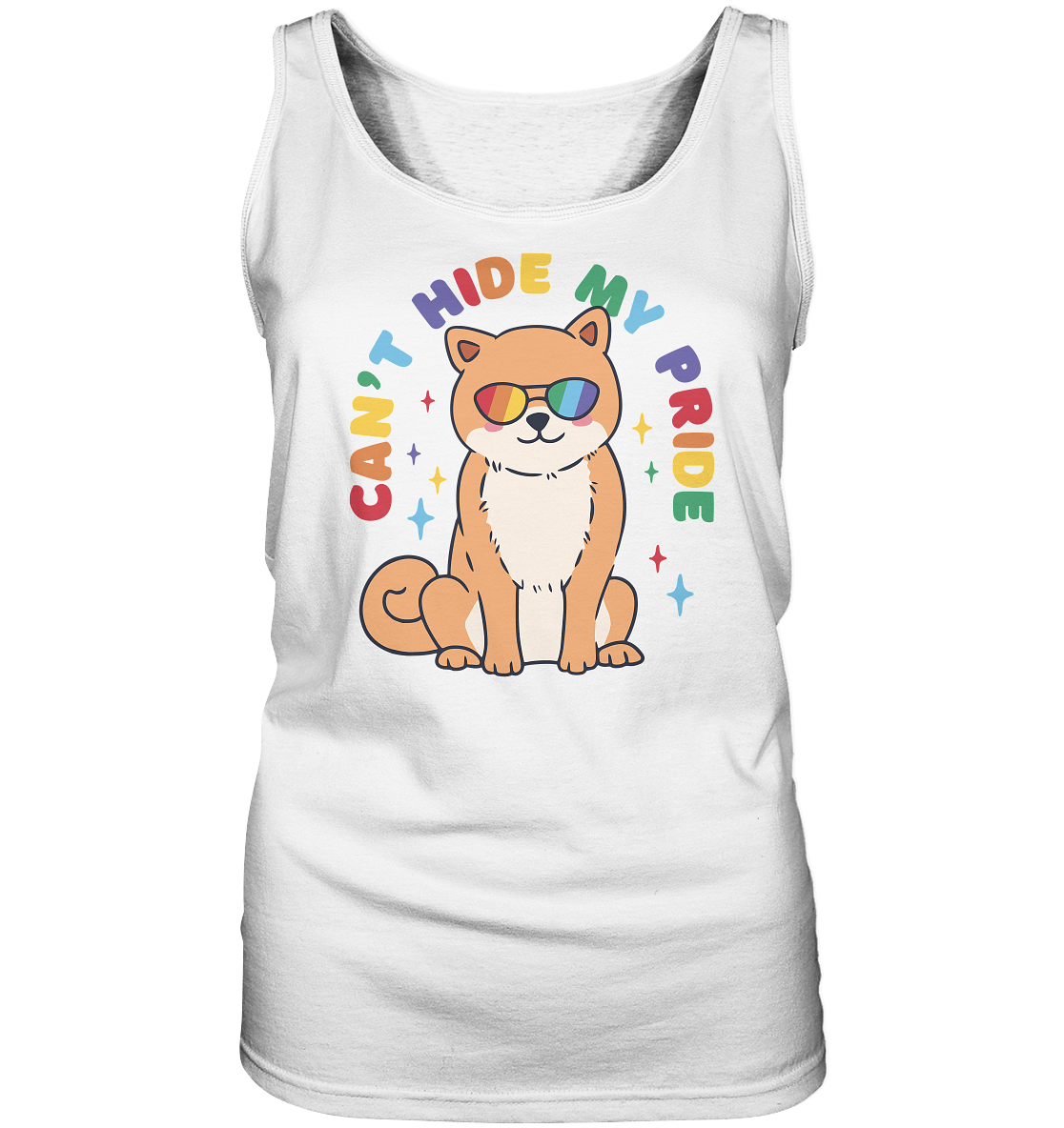 Can't Hide my Pride Doggo “Frauen” Tank-Top