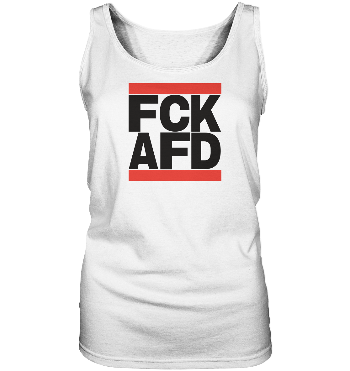 FCK AFD (schwarze Schrift) - “Frauen” Tank-Top