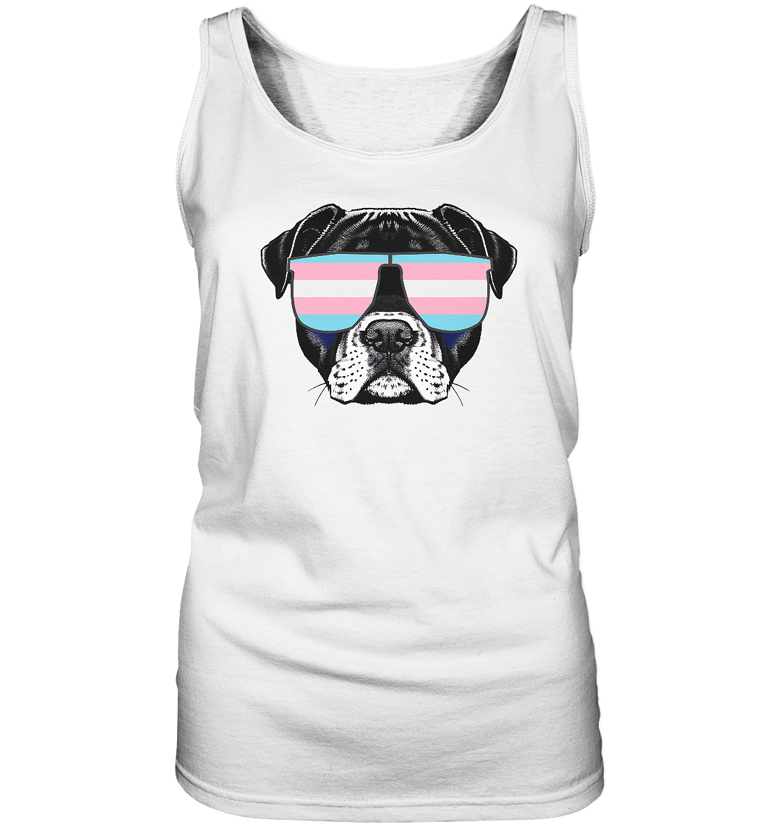 Trans Doggo - Ladies Tank-Top