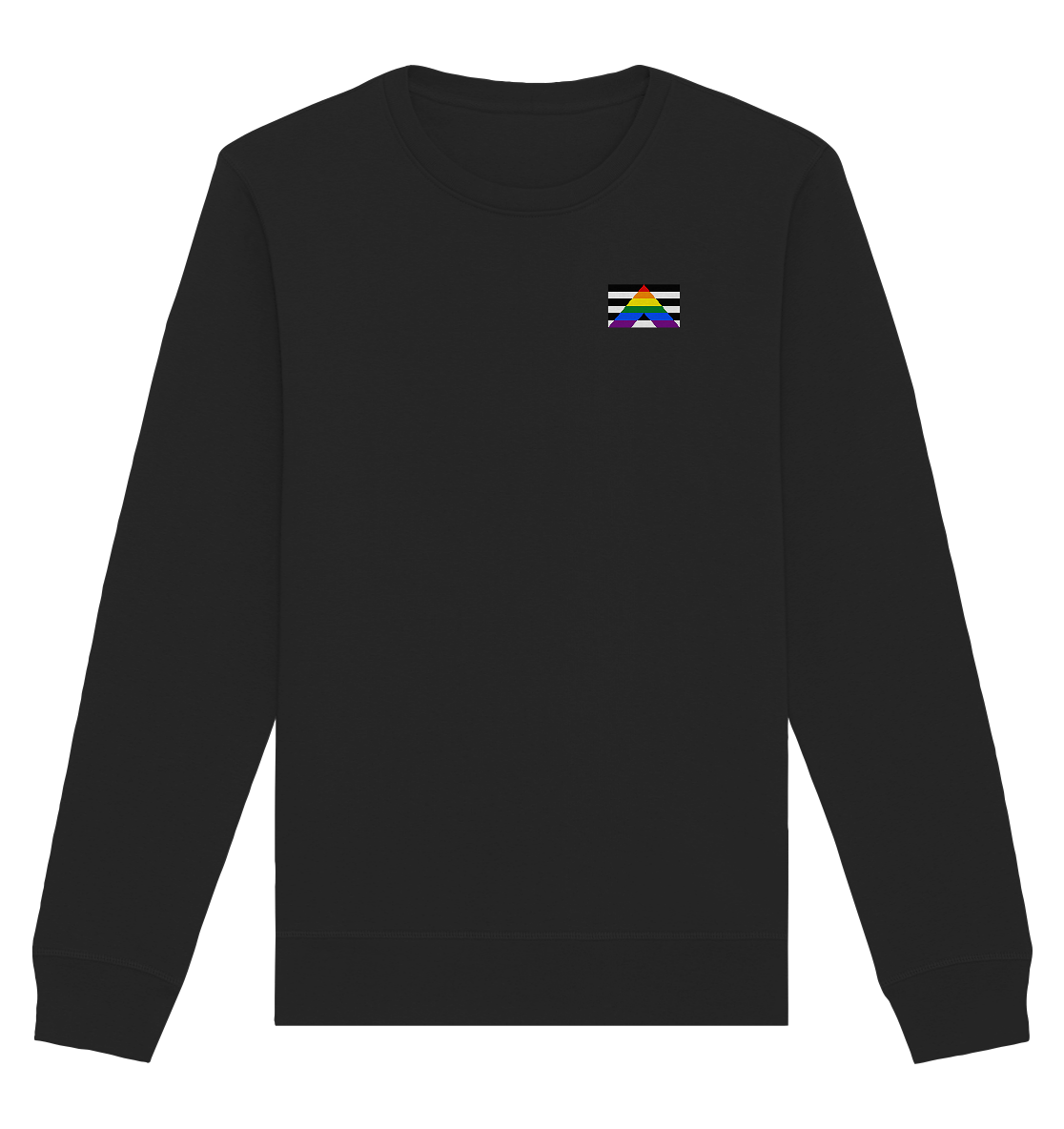 Straight Ally Pride Flag - Organic Basic Unisex Sweatshirt