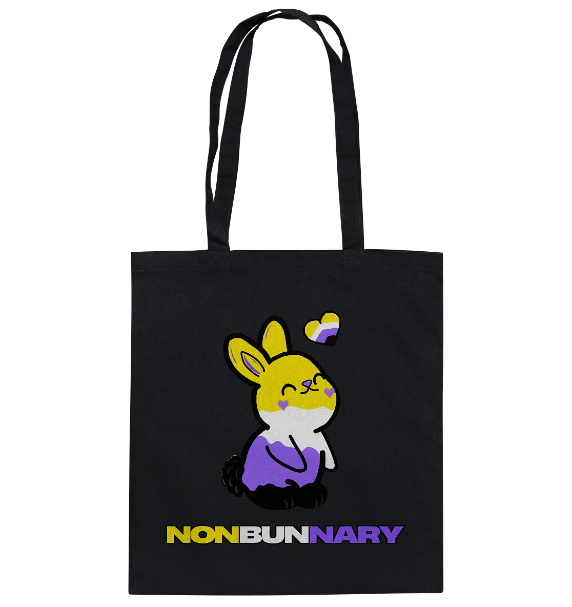 Nonbunnary - Bio Stoffbeutel