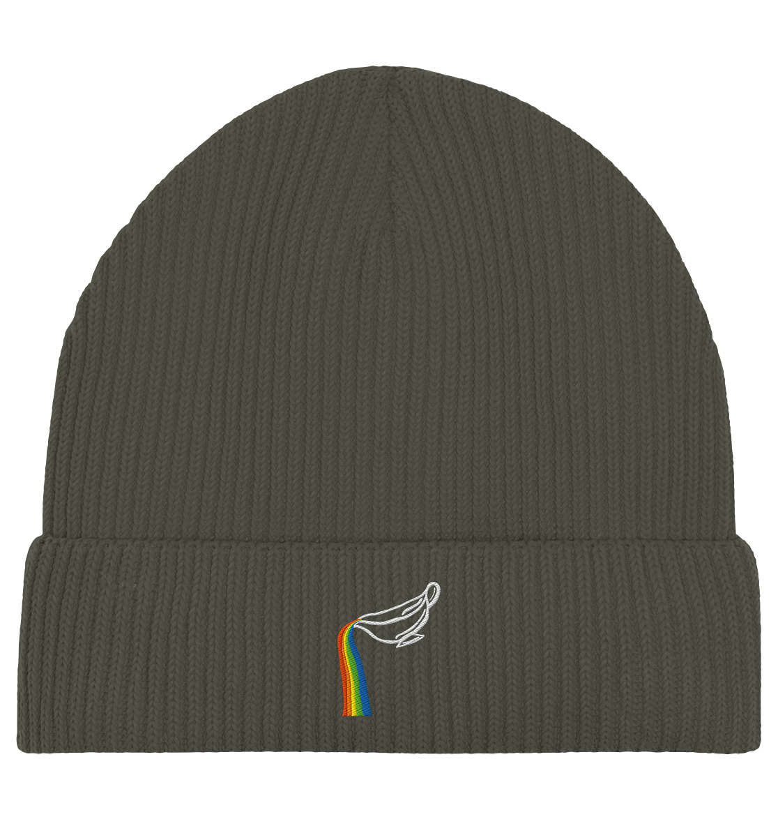 Regenbogen-Soße Einmal Fisherman Beanie