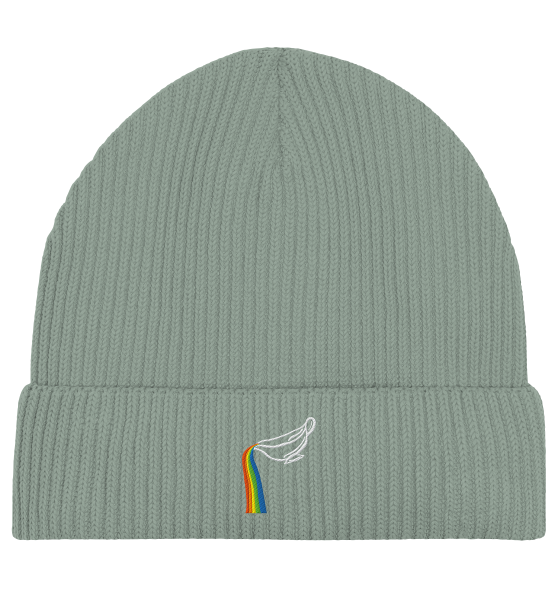 Regenbogen-Soße Einmal Fisherman Beanie