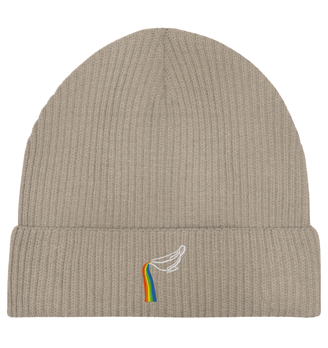 Regenbogen-Soße Einmal Fisherman Beanie