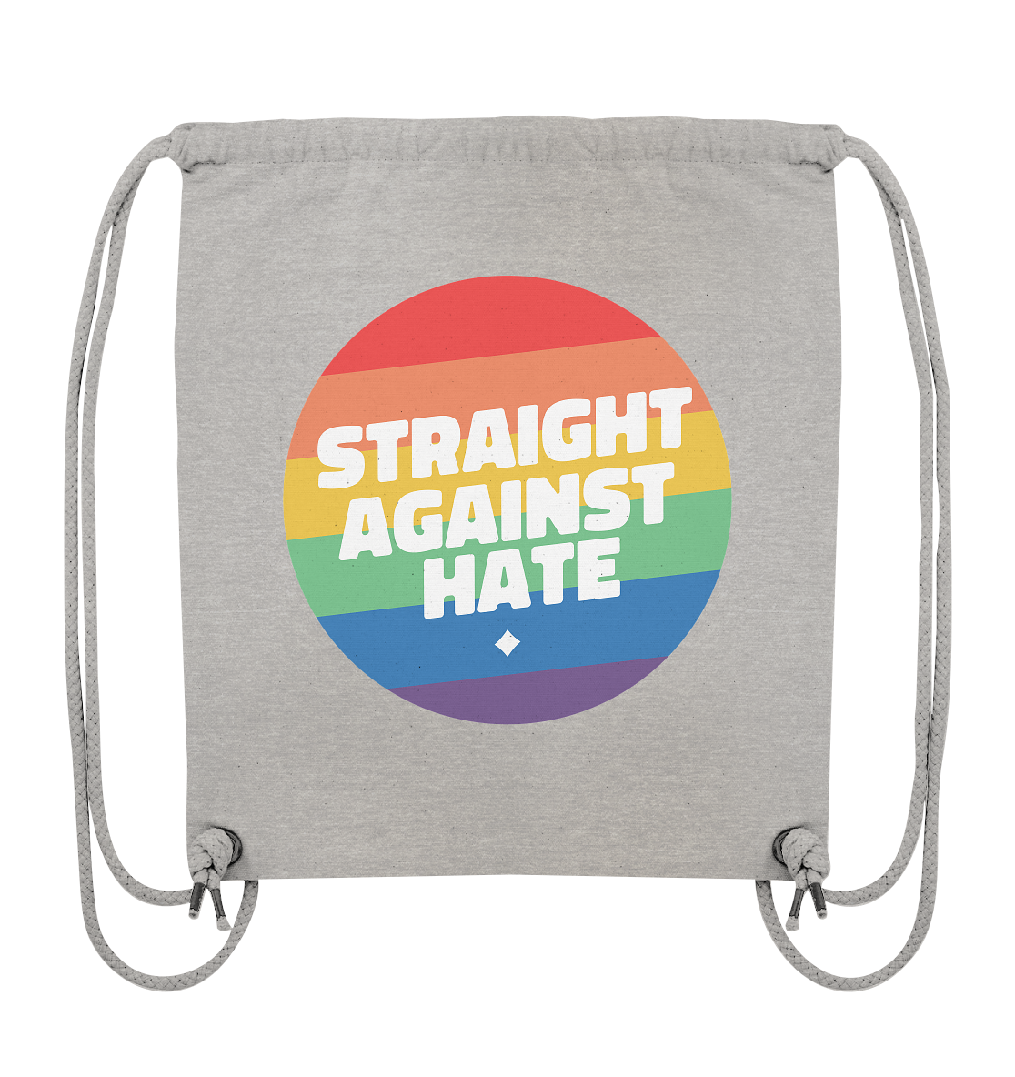 Straight Against Hate Badge Turnbeutel