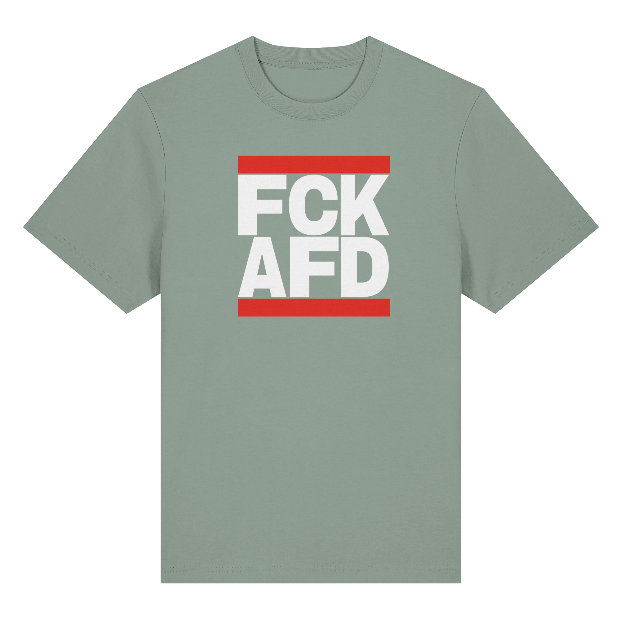 FCK AFD (weiße Schrift) - Heavy T-Shirt