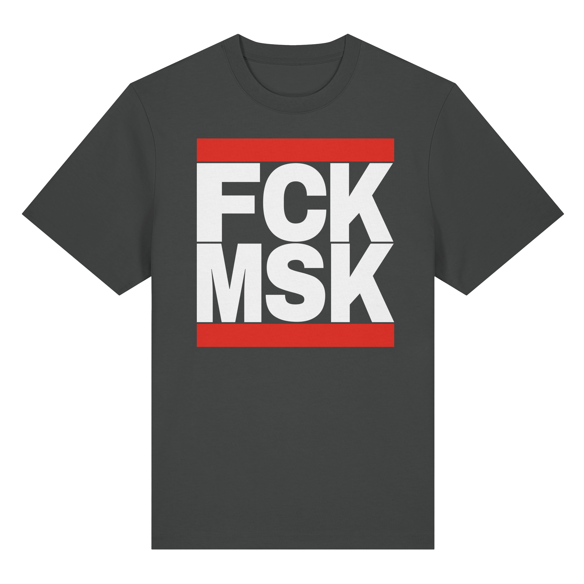 FCK MSK (weiße Schrift) - Heavy T-Shirt